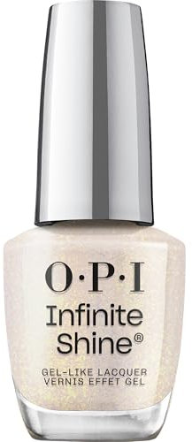 OPI Infinite Shine Nail Polish OPI'm Dreaming Collection - From Dusk to Salon – Glitzer Nagellack Grau - Gel Nagellack ohne UV Lampe (15ml)