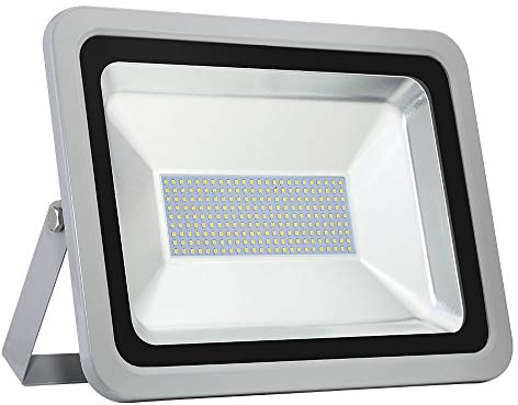 Proiettore LED super luminoso da 150 W, IP65, impermeabile, luce di sicurezza e lavoro per esterni, luce bianca fredda, ideale per inondazioni e spot illuminazione durevole ed efficiente dal punto di