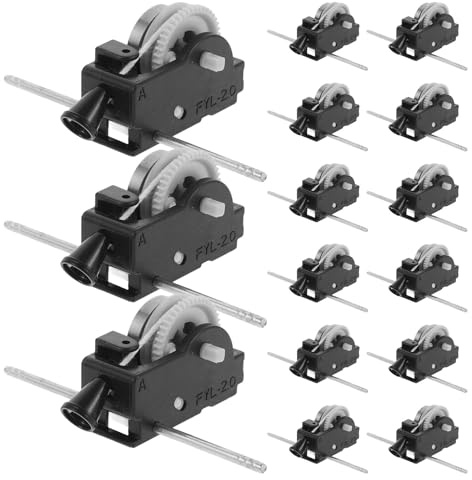 BESPORTBLE 20 Piezas de mecanismos de Cuerda para Juguetes: Mecanismo de Cuerda de plástico para Manualidades, Ideal para Coches, Aviones y Otros Juguetes. Pieza de Repuesto para de