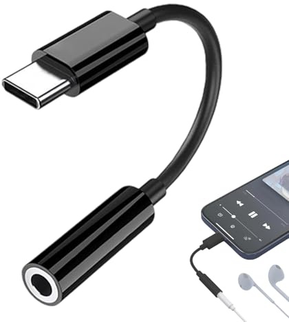Kabel Från Type C Till AUX Type-C Hörlursadapter