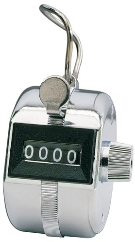 Champion Sports Steel Tally and Pitch Counter with Instant Reset and Four Digit Display