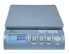Tree SPS 35 Small Postal Scale – 35lb x 0.1oz – Compact Design, User Friendly, Accurate Weighing of Packages to Avoid Postage Overcharges