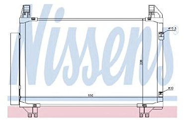 NISSENS 94991 Condenseur climatisation avec déshydrateur