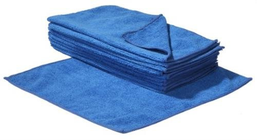 SBS Mikrofasertücher | 40 x 40 cm | 20 Stück | blau | Microfasertuch Mikrofaser Tuch Microfasertücher