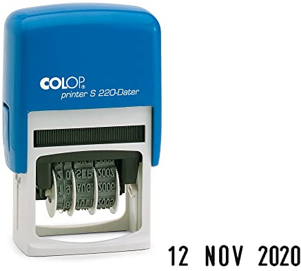 COLOP timbro datario s220 autoinc. colop blister