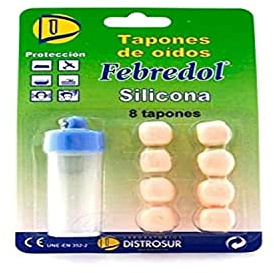 TAPONES OIDO FEBREDOL SILICONA 8 UDS PARA2