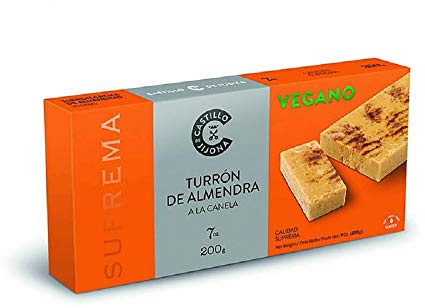 Pack de deux nougats vegan doux et impérial - Castillo de Jijona 400 GRS