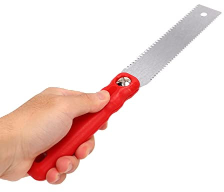 Japanese Pull Saw Plastic Handle Razorsaw Flush Cutting Double Edge Saw for Woodworking