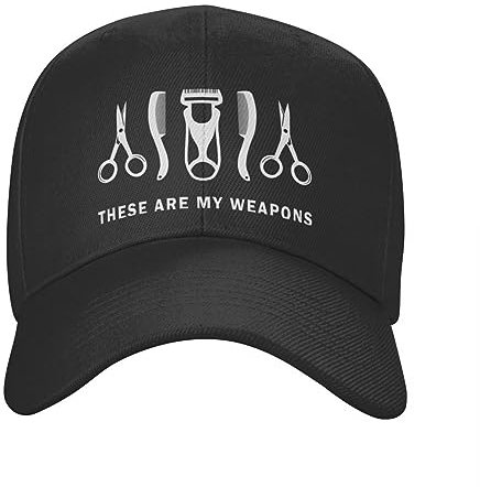 Baseball Cap Snapback Sonnenhut Benutzerdefinierte Friseur Waffe Baseball Cap Frauen Männer Atmungsaktive Friseurladen Geschenk Papa Hut Sport Snapback Caps Hip Hop Geburtstagsgeschenk