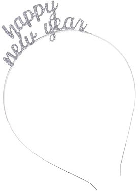 GALPADA 1stk 2020 Blinkendes Stirnband 2020 Stirnband Schmuck-haarreifen Strass Neujahr Tiara Neujahrs-stirnband 2020 Silvester Tiara Kristalldekor Strasssteine Krone Fräulein