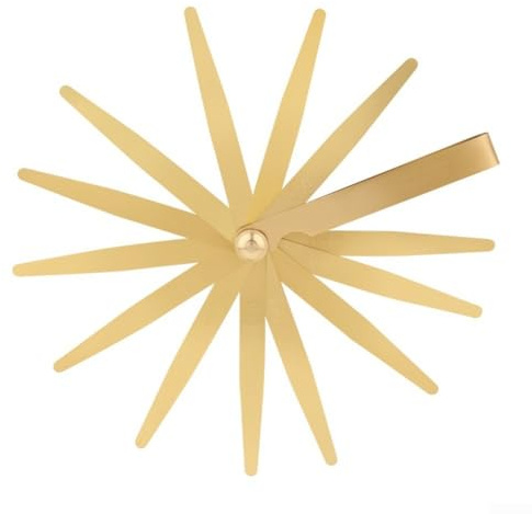 Spessimetro 13 in 1 in rame, spessore metrico ad alta precisione, 0,05-1,00 mm, 13 lame, strumento di misurazione in ottone
