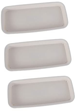 ORFOFE 3 Stück Kunststoff Blumentopf Untersetzer Für Balkon Rechteckige Wasserschalen Für Gartenpflanzen 35,5 Stück 14,3cm Schlagfest Und Sonnenbeständig