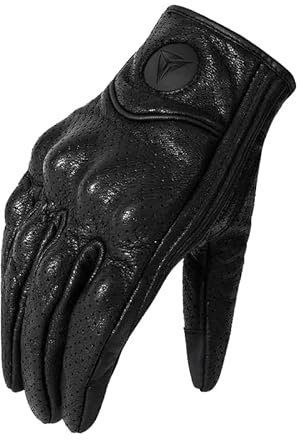 Motorradhandschuhe Atmungsaktive wasserdichte Handschuhe Winter Warme Motorradhandschuhe Touchscreen Winddicht Schützende Winterhandschuhe Männer Frauen Motorrad Handschuhe(Breathable Gloves,L)