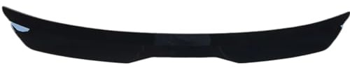 SPUFKGE Spoiler Flügel Für Ford Fiesta MK6 ST 2004-2008, Schwarz glänzend, ABS, Heckflügel, Dachlippe, Klebend