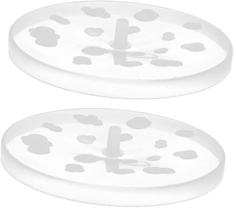 FELTECHELECTR 2pcs Popcorn Bucket Lid Replacement for Popcorn Maker Microwave Holders