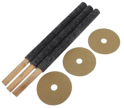 MOTHNUR 3piezas Antorchas De Jardín Portátiles Con Para Eventos Bodas y Campamentos Iluminación Cálida