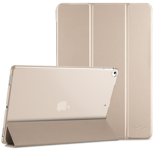 ProCase Hülle für iPad Pro 12,9 Zoll 2017/2015(1. und 2. Generation) Schutzhülle Leicht Dünn Hart Smart Case Cover Kompatibel mit 12,9 iPad Pro -Starlight | Smart Stand Cover mit durchscheinender, mattierter Rückseite, automatische Sleep/Wake-Funktion