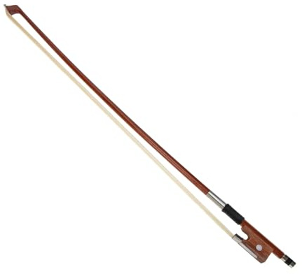 BESPORTBLE Bastón de Violín 1/4 de Madera Pelo de Caballo para Práctica, Elasticidad Mejorada y Excelente Equilibrio para Músicos Profesionales y Estudiantes