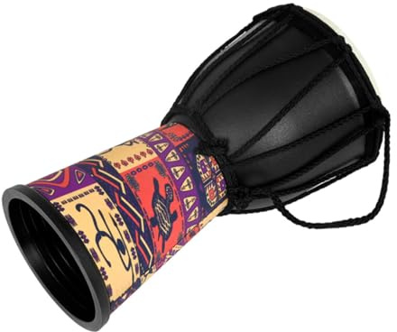 HONITANO Leichte Djembe Trommel Handtrommel aus Robustem Material Tragbar und Sicher für Musik und Tanz Geeignet für Mädchen Ab Jahren als Schul Freizeit instrument