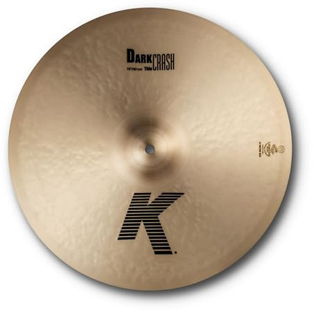 Zildjian K0902 16 K Dark Crash Thin Cast Cymbal