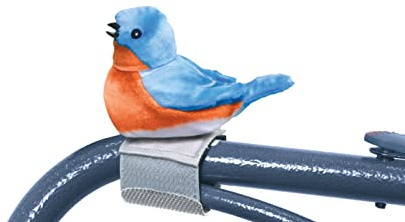 Joy for All Walker Squawker cheery animatronic bird walker accessory for companionship and to help you remember your walker - Bluebird