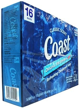 Coast Classic Original Scent 4oz, 16 Bars