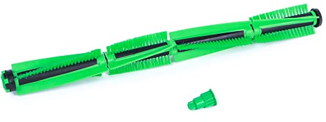 Hochwertige Ersatzbürste + Antriebs Ritzel für Vorwerk Elektrobürste EB 400 - Bürste Bürstenrolle Walze Rundbürste Antriebsrad Zahnrad für Vorwerk EB400 - Inklusive Kugellager