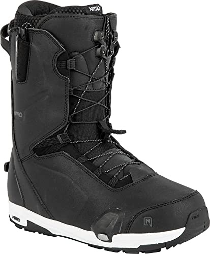 Nitro Herren Snowboards Profile TLS Step On, All Mountain Freeride Freestyle Highend Premium Schnellschnürsystem Step On Boot Snowboardboot