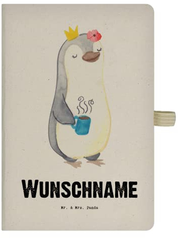 Mr. & Mrs. Panda Buch personalisiert Pinguin Beste Abteilungsleiterin der Welt - Personalisierte Geschenke, Kollegin, Personalisiertes Tagebuch, Arbeit, Abschied, Büro, mit Namen, Geschenkidee