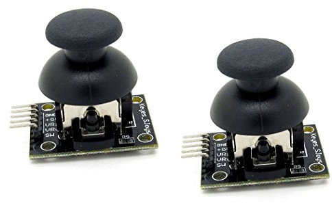 Newzoll Lot de 2 modules de capteur d'axe de joystick KY-023 pour Arduino AVR PIC Mega UNO