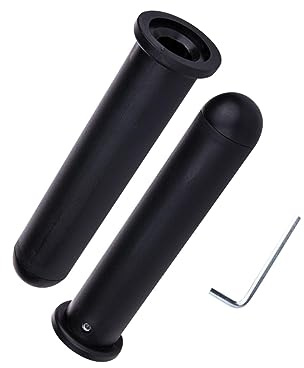 rockible Adaptador de Mancuernas Mangas Adaptador de Barras de Peso Agarre Cómodo con Llave Barra de Pesas Equipo de Ejercicio para Practicar Deportes Al Aire, diámetro 50MM