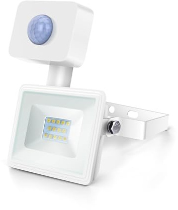 Blendend Proyector LED 10W, 900lm, 4000K, IP65 - Iluminación eficiente para exteriores, ideal para jardines y fachadas.