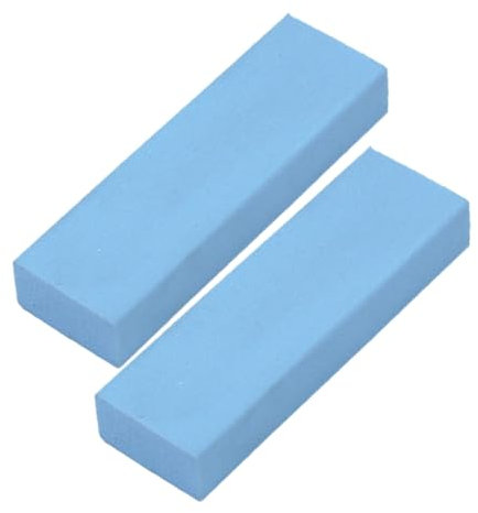 JEWEDECO 2pcs Erasers for Kitchen Cleaning Cast Pan Limescale Eraser Stains Remover Brush Cleaning Accessories