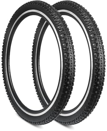 GRELiving 2 Stück Fahrradreifen Fahrradmantel 26 x 2.1 Zoll Bike Tires Reifen für Mountain Bike/Citybike/Rennrad