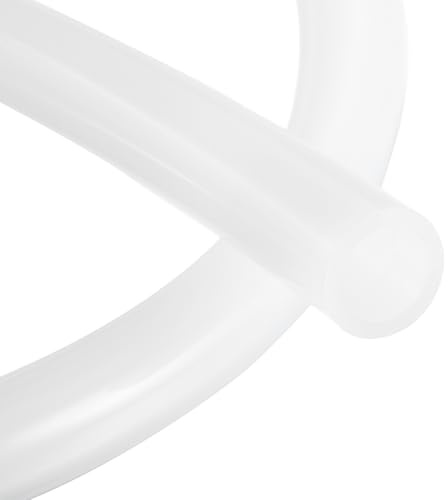 DMiotech Silicone Tubing Clear Plastic Tube, 19mm(3/4) ID x 23mm OD 5ft(1.5m) Silicone Tube Flexible Hose