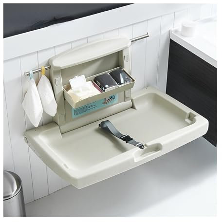 DTACBNEUZ Wickeltisch Drittes Badezimmer, Babypflege-Schreibtisch, Wandmontage, Kinder-Wickel-PCs, Mutter- und Kinder-Tisch, Windelwechsel-Baby-Badezimmersitz Windelwechselstation