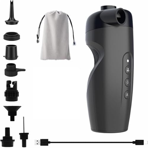 Bombas de Aire eléctricas inalámbricas, inflador portátil para Exteriores, desinflador Recargable de inflado rápido para Equipo de Camping, Tabla de Paddle Surf, Piscina, Juguetes y neumáticos.