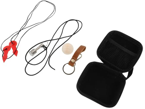 Anneome Bocce Ball Outdoor Completo con Pallino Corda Misurazione e Custodia Protettiva Regolamentare e Portatile per Gioco in Giardino Spiaggia e Campeggio