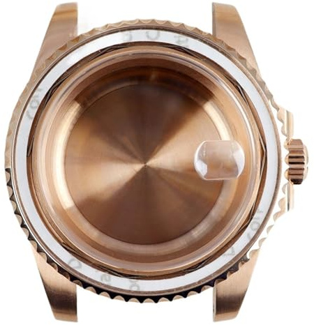 1 st 40 mm klockfodral Safirkristall for Miyota 8215 Movement 120 Klicks ram(NO.3 No bezel)