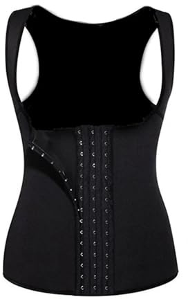 SNDISNV Guaine for Allenamento della Vita da Donna, Cintura Dimagrante, Corsetto for la Vita, in Neoprene, Modellanti for la Pancia Adatto per Lo Sport(Black,XXXL)