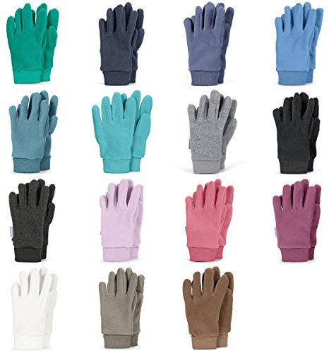 Sterntaler Fingerhandschuh, Microfleece, Gr. 5 Farbe 454 Zirkonblau