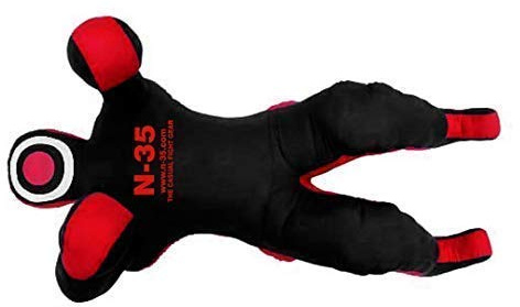 N-35 Muñeco de lucha sentado, 180 cm, judo, boxeo, artes marciales mixtas, grappling, yudsu, sin relleno