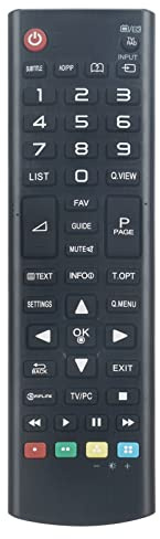 ALLIMITY AKB73715650 Ersatz Fernbedienung passend für LG LED TV 19MN43D | 19MN43D-PZ 29MA73D-PZ 29MN33D-DZ