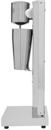 Milkshake Maschine, 180 W, elektrischer Mixer, Milchshake, Mixer für Getränke, aus Edelstahl, 650 ml, große Kapazität, doppelte Geschwindigkeit, für die Zubereitung von Milchtee, Shakes, Kaffee