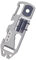 Eiflayn 10 In 1 Multitool Werkzeug Aus Rostfreiem Stahl,Multitool Karte Mit 2 Schraubendrehern Bits, Multifunktionswerkzeug, Multitool Fahrrad, SchlüSselbund Werkzeug Karte Im Freien