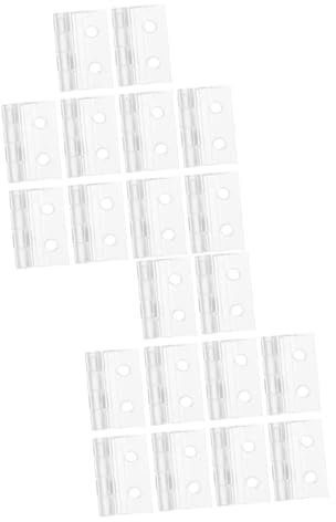 Gadpiparty Lot de 2 Charnières de Rangement en Acrylique pour Bijoux Robustes pour Lartisanat 10 Pièces