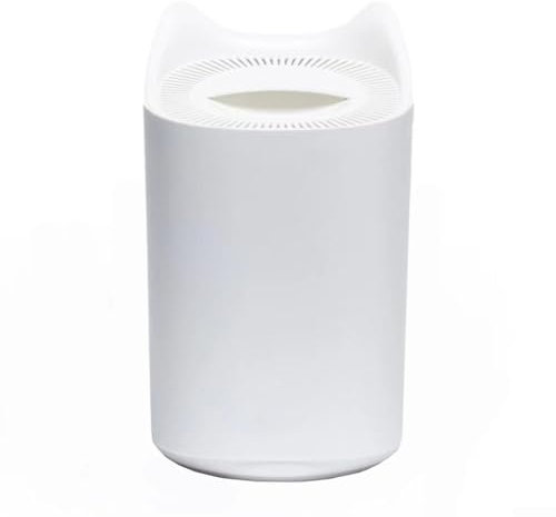 DAZZLEEX Humidificador portátil de gran capacidad, con batería recargable por USB, gran volumen de niebla, LED, iluminación multicolor, funcionamiento silencioso para viajes de oficina en el hogar