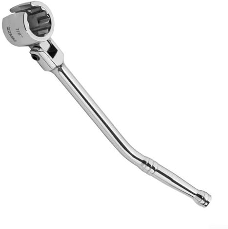 Allthingstore Chiave regolabile da 22 mm con testa girevole per una maggiore leva in spazi ristretti