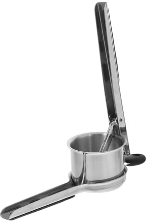 CHICAMPERA Ricer per Inossidabile Schiacciapatate Robusto e Compatto Utensile Manuale per Purè e Alimenti per Facile da e Salvaspazio