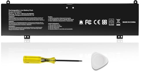 ASUNCELL 15.4V/90Wh C41N2013 Batterie d'ordinateur Portable pour ASUS TUF Gaming A15 FA507 A17 FA707 F15 FX507, ROG Zephyrus M16 GU603 G15 GA502 GA503, ASUS ProArt StudioBook 16 OLED Series